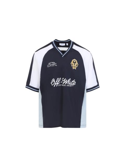 Off-White Off White Soccer V-Neck T-Shirt Men