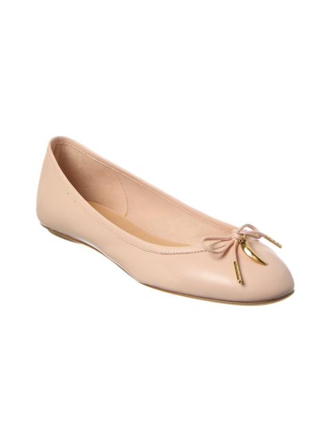 Chloé Chloe Iris Leather Ballerina Flat