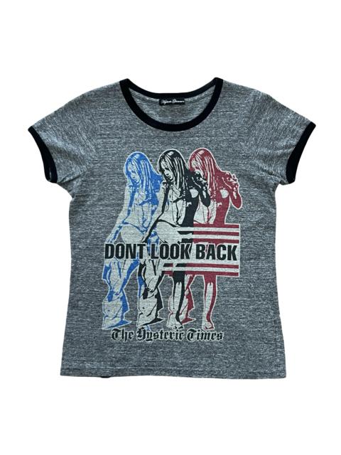 Hysteric Glamour Hysteric Glamour "Don't Look Back" T-Shirt SZ S