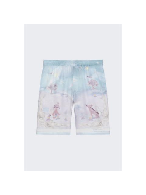 Givenchy Givenchy Tailored Jogger Shorts Multicolored
