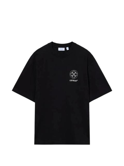 Off-White Off White Men `Offline Half Arrow Skate` T-Shirt