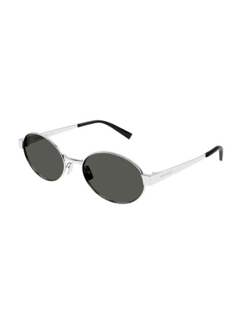 SAINT LAURENT Open Box - Saint Laurent Ladies Black Round Sunglasses SL692 002