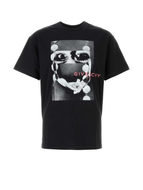 Givenchy Givenchy Men Black Cotton T-Shirt