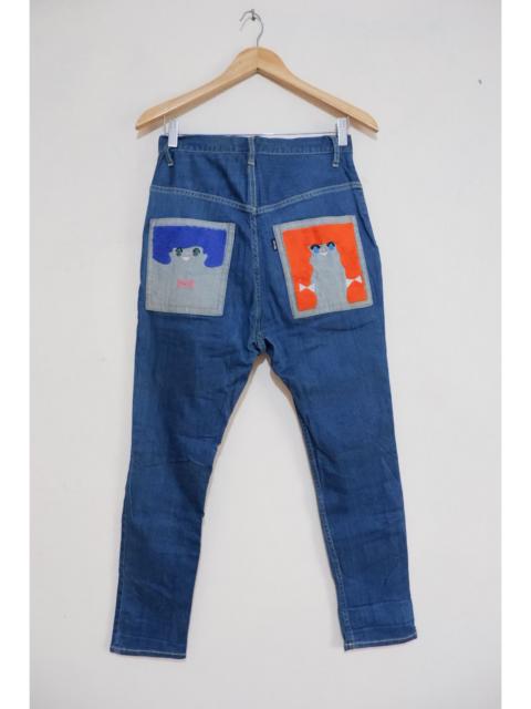 Other Designers Ne-Net - Vintage Ne net Issey Miyake Denim Long Pants