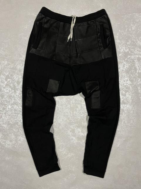 Other Designers Le Grande Bleu (L.G.B.) - Rare Rick Owens Style Susudio Patches Leather Pants