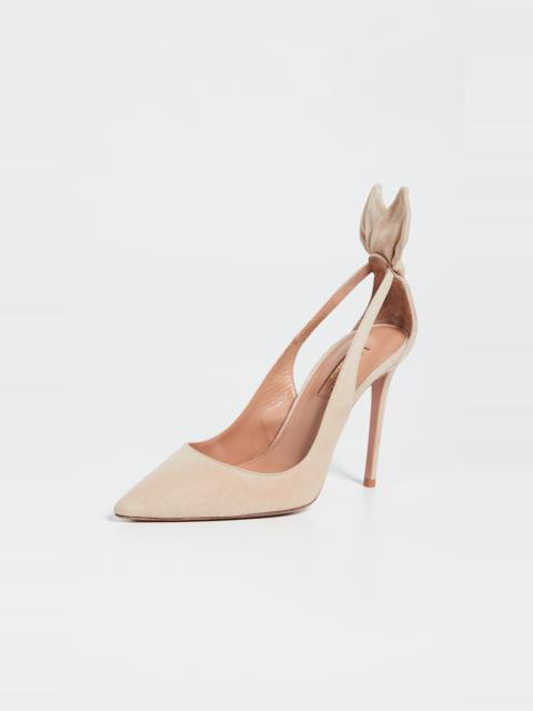 AQUAZZURA 105mm Bow Tie Pumps