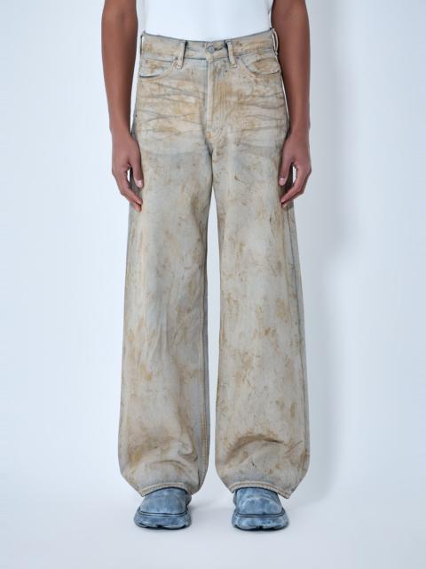 Acne Studios Wide-Leg Distressed Pants