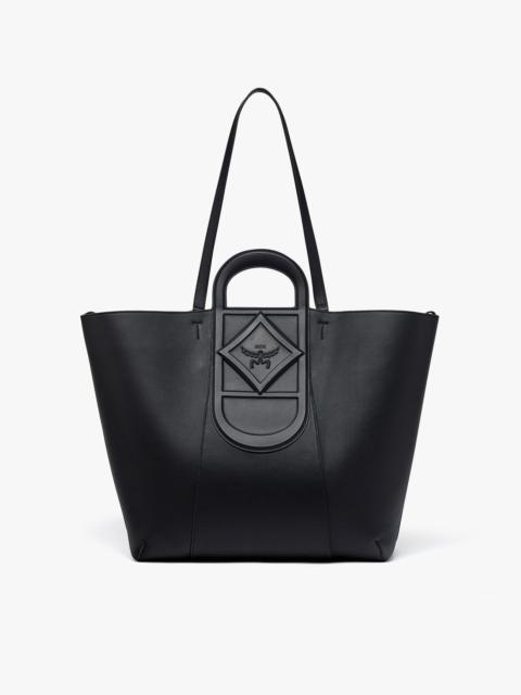 MCM Mode Travia Tote in Calf Leather