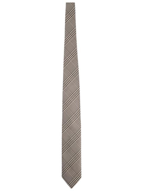 TOM FORD PRINTED SILK TIE