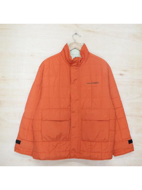 Other Designers Vintage 90s TOMMY HILFIGER Mini Logo Bomber Quilted Puffer Reversible Windbreaker Jacket