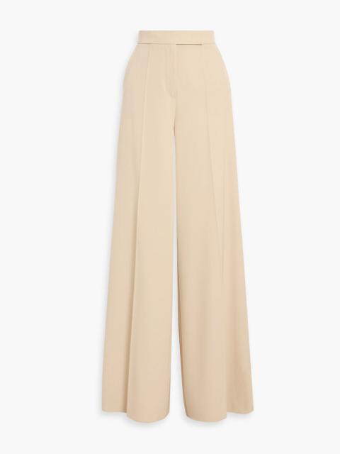 Max Mara Ninfa wool-twill wide-leg pants