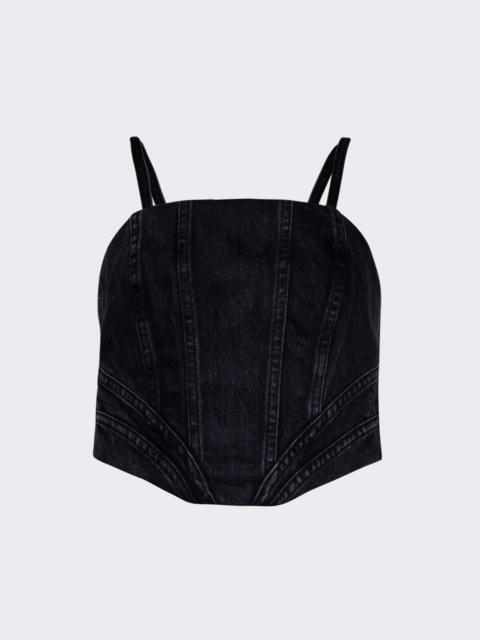 AMIRI Corset Faded Black