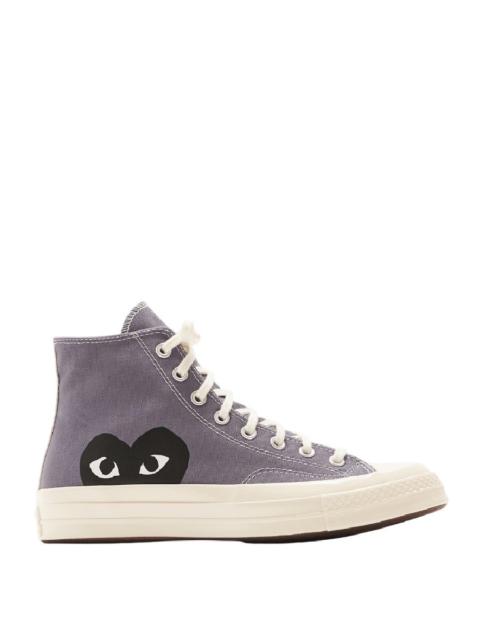 Comme Des Garçons Comme Des Garcons Big Heart High Top Sneakers, Brand Size 8 ( US Size 9 )