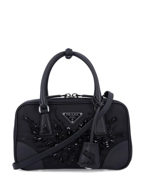 Prada Prada Women Re-Edition 1978 Embellished Two-Handle Bag