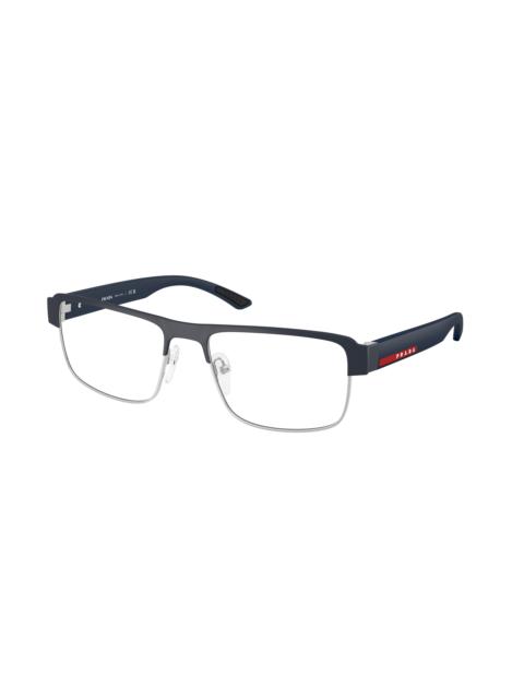 Prada Prada Linea Rossa Demo Rectangular Men's Eyeglasses PS 51RV TFY1O1 54