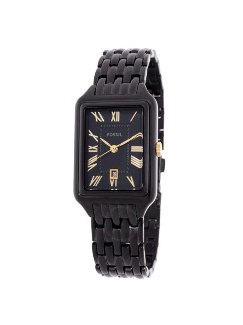 Fossil - Fossil Raquel Quartz Black Dial Ladies Watch ES5385