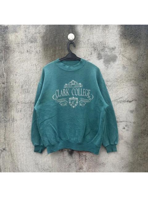 Other Designers Jansport - Vintage 90s clark college sweatshirt pullover