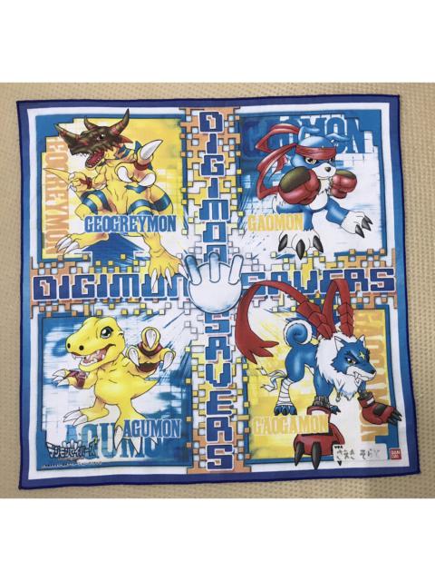 Other Designers Vintage - digimon bandana handkerchief pocket square