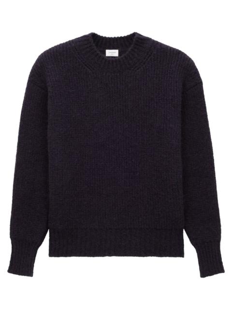 SAINT LAURENT THICK WOOL KNIT PULLOVER