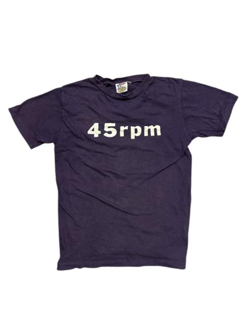 Kapital 45Rpm Og Logo Japan Purple T-Shirt Fit S