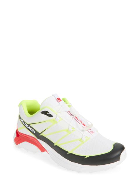 SALOMON Salomon Gender Inclusive XT-Pathway 2 Sneaker in White/Yellow at Nordstrom