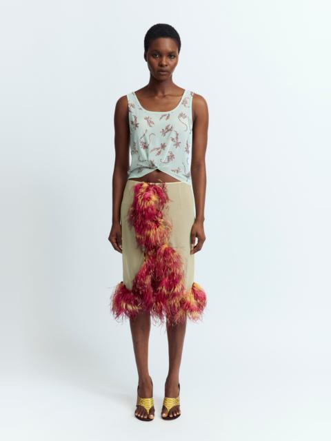 16ARLINGTON GILDA TOP IN CHIFFON