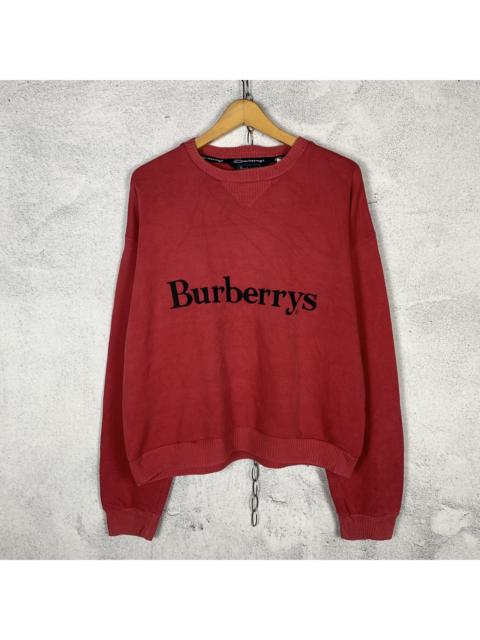 Burberry Vintage 90s Burberry Sweatshirt Boxy Crewneck