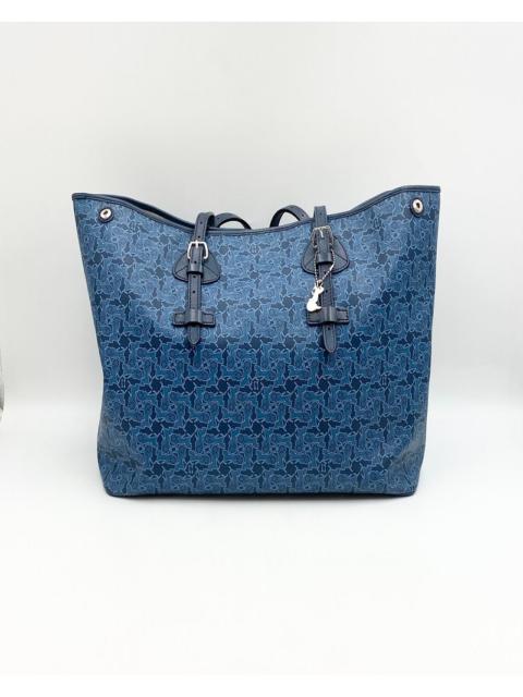 Celine Blue Carriage Shopper Bag