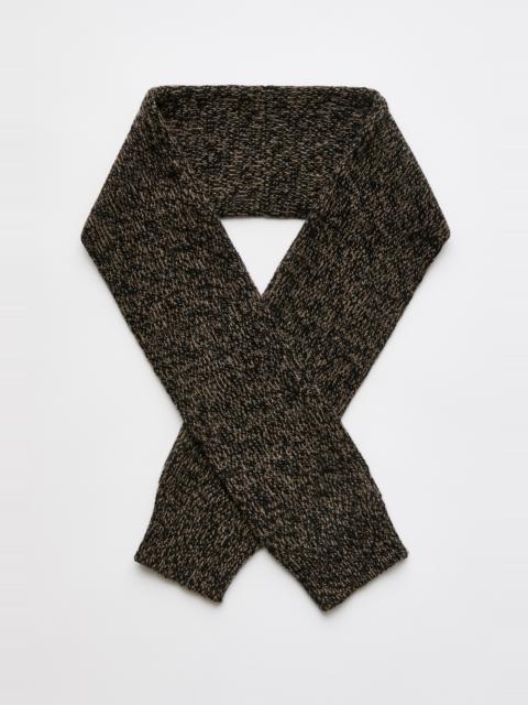 Our Legacy Sleeve Scarf Bear Twist Mouline Wool