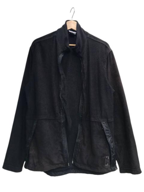 Other Designers Thrashed Vintage Versace Sport Bleach Stains Fleece Jacket