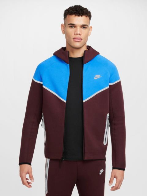Nike MEN'S NIKE SPORTSWEAR TECH FLEECE REFLECTIVE FULL-ZIP HOODIE