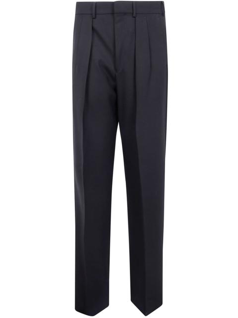 TOM FORD Tom Ford Men High Twist Broken Twill Double Pleat Trousers