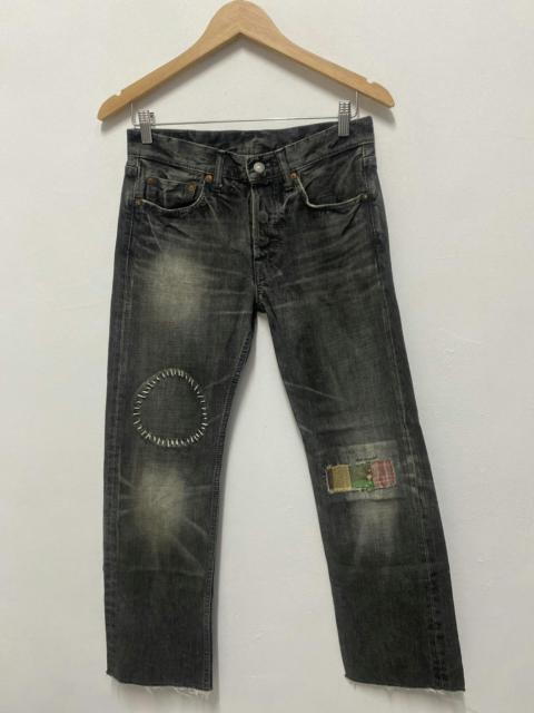 Other Designers Archival Clothing - Omnigod Denim Pants Boro Sashiko Selvedge