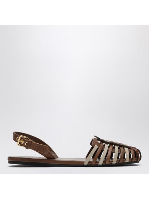 Miu Miu Miu Miu Leather Strap Sandals Women