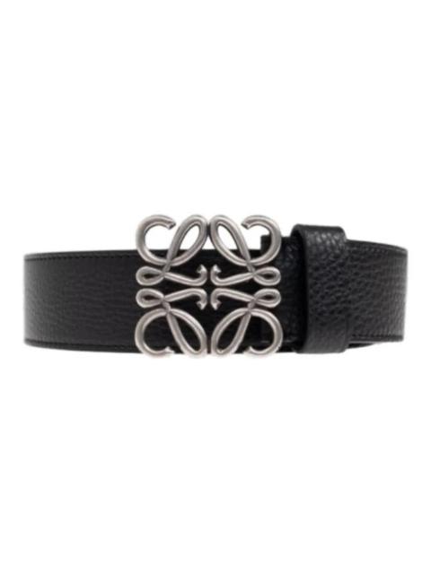 Loewe Loewe Leather Belt With Anagram