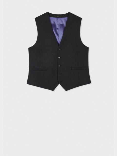 A Suit To Travel In - Charcoal Grey Wool Waistcoat