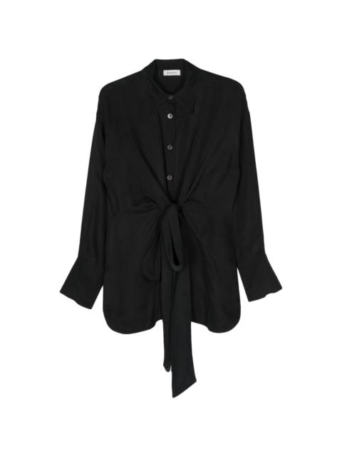 Rodebjer twill long-sleeved shirt