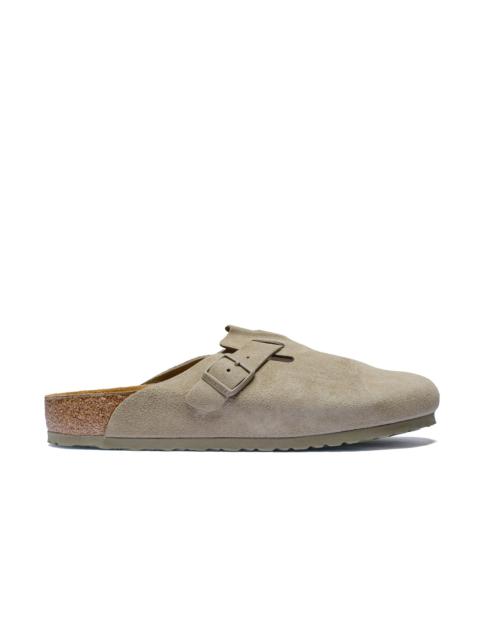 Boston Faded Khaki Suede