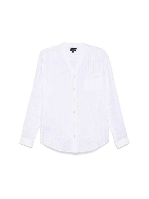 pleated shirt