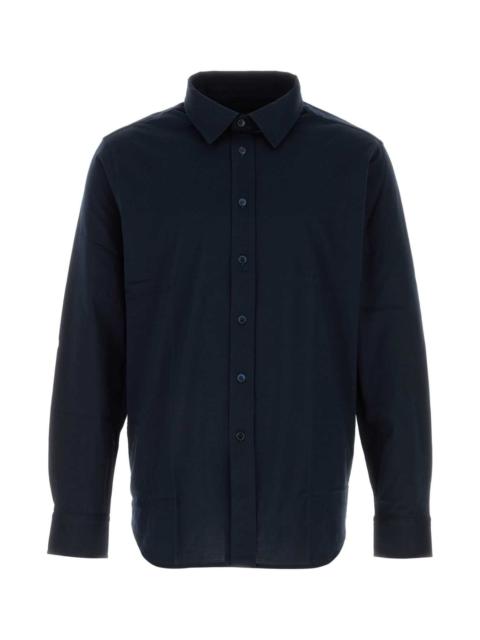 Brioni Brioni Men Midnight Blue Cotton Shirt