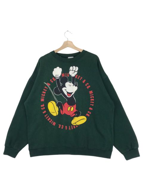 Other Designers Vintage - 90’s Mickey Mouse Spell Out Logo Sweatshirt Crewneck