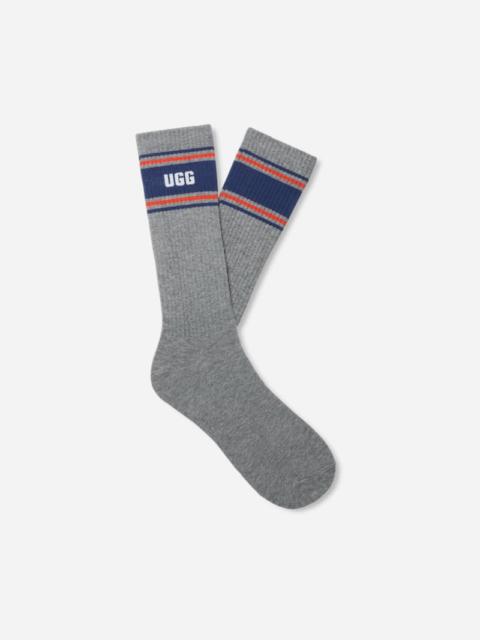 UGG ® Men's Josias Varsity Crew in Grey Heather/Amalfi