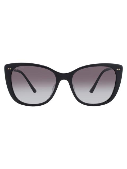 BVLGARI Bvlgari Grey Gradient Cat Eye Ladies Sunglasses BV8220F 501/8G 56