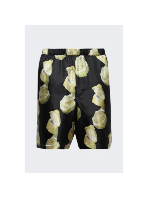 Givenchy Givenchy Formal Elasticated Shorts Black/Yellow
