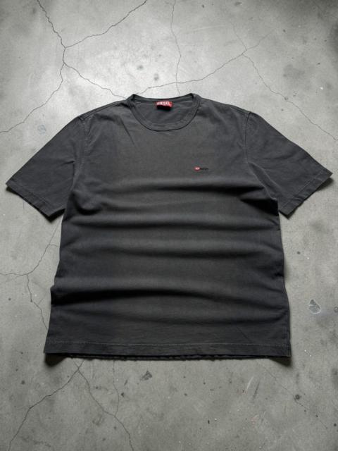 Diesel Diesel T-Adjust Faded Washed T-Shirt Embroidery Small Logo