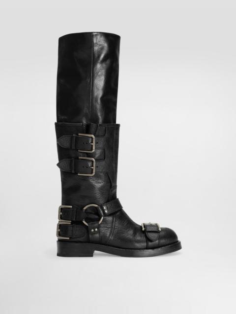 Dolce & Gabbana Horse leather boots