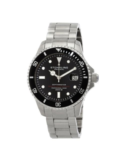 Other Designers Stuhrling Original Aquadiver Automatic Black Dial Men's Watch M13534