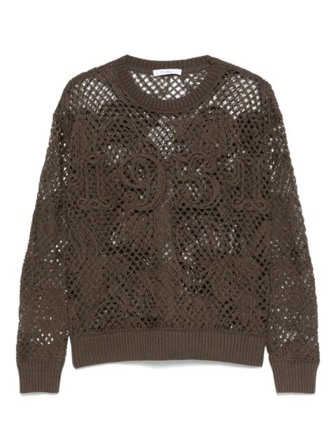 Max Mara Max Mara Women Embroidered Cotton Top