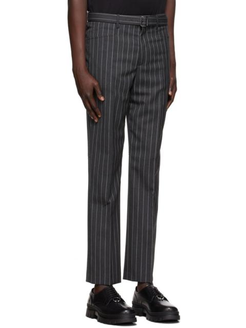 Neil Barrett BNWT AW20 NEIL BARRETT WOOL STRIPED PANTS 50