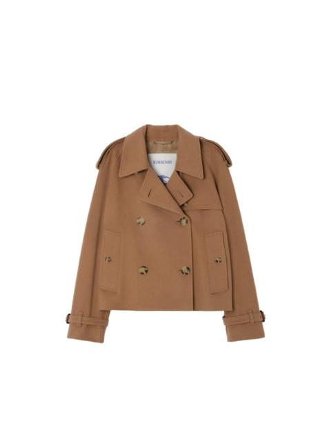 Burberry Burberry Brown Jackets - Cropped Jackets Women